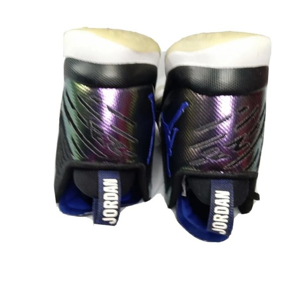 Nike Air Jordan Super Fly 5 Black/Concord-White Men's Size 8.5 - Picture 6 of 9